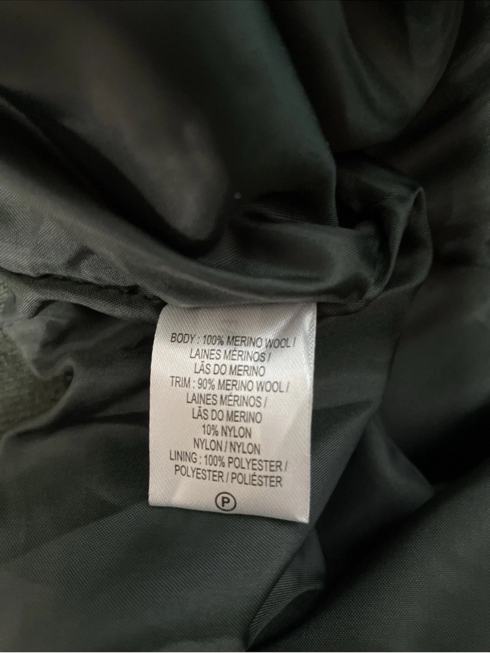 Fairway Greene Baruffa Merino Wool Sweater Vest Mens XL Green Quarter Zip Lined - Picture 3 of 4